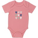 Beauty Baby Body kurzarm Girl 2er-Pack rosa - 86-92