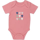 Beauty Baby Body kurzarm Girl 2er-Pack rosa