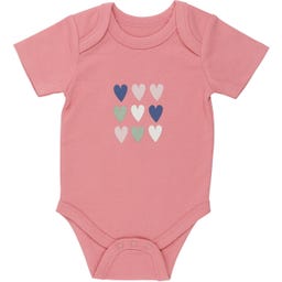 Beauty Baby Body kurzarm Girl 2er-Pack rosa - 86-92
