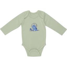 Beauty Baby Body langarm Boy 2er-Pack grün - 62-68