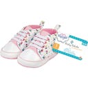 Beauty Baby Sneakers in Tela da Bambina - 18 - 19