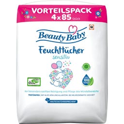 Beauty Baby Våtservetter Sensitive - 340 Stycken