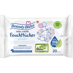 Beauty Baby Feuchttücher Sensitiv 2x20 Tücher - 40 Stk