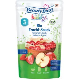 Kiddys Bio Gefriergetrocknete Erdbeeren und Äpfel - 25 g