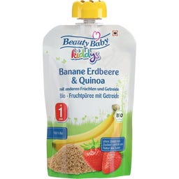 Kiddys Bio Quetschie Banane Erdbeere & Quinoa - Banane Erdbeere & Quinoa