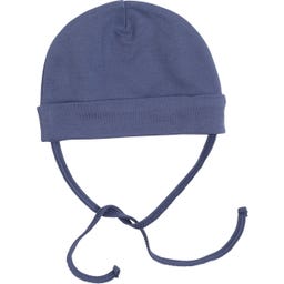 Mütze zum Binden 2er-Pack blau - 0-6 Monate