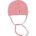 Mütze zum Binden 2er-Pack rosa - 0-6 Monate