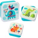 Beauty Baby Set de Cajas para Snacks, 3 Piezas - 3 uds.