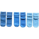 Umschlagsocken Boy 3er Pack blau