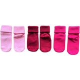 Umschlagsocken Girl 3er-Pack rosa