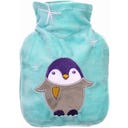 Mini Hot Water Bottle with Velour Cover, 0.2 Litres - 1 pc