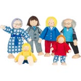 Goki Biegepuppen City Familie