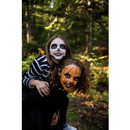 Namaki Pumpkin & Skeleton Face Painting Kit - 1 Set