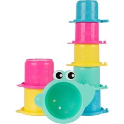 Playgro Stapelbecher Krokodil Pastell - 1 Stk