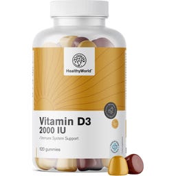 Vitamin D3 2000 IU - 120 Gummies