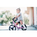 smarTrike Folding Balance Bike - pink