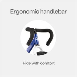 smarTrike Folding Balance Bike - blau
