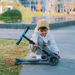 SmarTrike Xtend Scooter - Blu