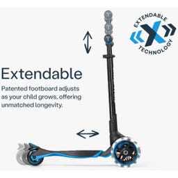 SmarTrike Xtend Scooter - Blu