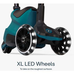 smarTrike Xtend Scooter Ride-on - dunkelgrün