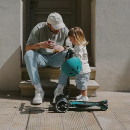 smarTrike Xtend Scooter Ride-on - dunkelgrün