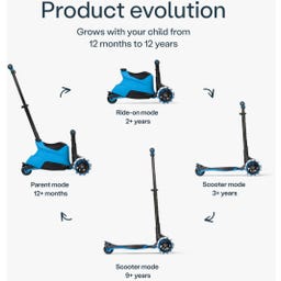SmarTrike Xtend Scooter Ride-on - Azul