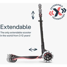 SmarTrike Xtend Scooter Ride-on - Salmón