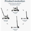 smarTrike Xtend Scooter Ride-on - grau