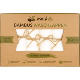 pandoo Waschlappen Bambusviskose - 1 Set