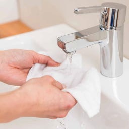 pandoo Waschlappen Bambusviskose - 1 Set