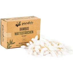 pandoo Bastoncini in Cotone per Neonati - 55 pz.