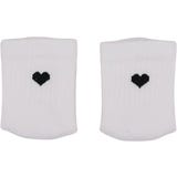 Eulenschnitt Babysocken Herz schwarz