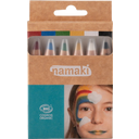 Namaki Rainbow Face Paint Pencils Set - 1 Set