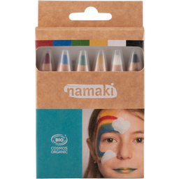 Namaki Rainbow Face Paint Pencils Set - 1 Set