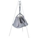 Membantu Federwiege Zwilling Premium-Set - Grau