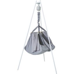 Membantu Federwiege Zwilling Premium-Set - Grau