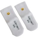 Eulenschnitt Babysocken Smiley - 1 Paar