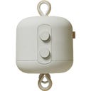 Membantu Federwiege Zwilling Premium-Set - Grau