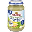 Alnatura Bio Babygläschen Grünes Gemüse mit Hirse - 190 g