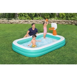 Family Pool Dunk n' Splash 251 x 168 x 102 cm - 1 Stk