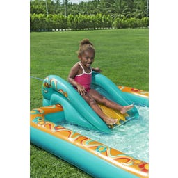 Wasserspielcenter Retro-Welt 193 x 152 x 74 cm - 1 Stk