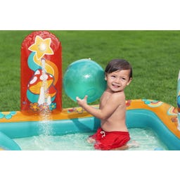 Wasserspielcenter Retro-Welt 193 x 152 x 74 cm - 1 Stk