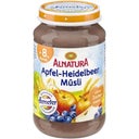 Alnatura Bio Babygläschen Apfel-Heidelbeer-Müsli - 190 g