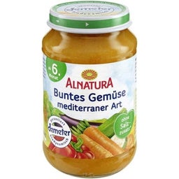 Bio Babygläschen Buntes Gemüse mediterran - 190 g