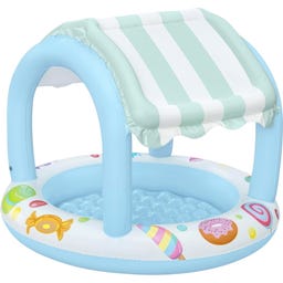 Planschbecken Sweet Shop™ mit Sonnenschutzdach Ø 104 x H84 cm  - 1 Stk