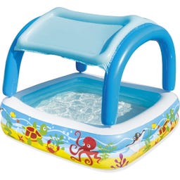 Planschbecken Beach Buddy™ mit Sonnenschutzdach 140 x 140 x 114 cm  - 1 Stk