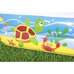 Planschbecken Beach Buddy™ mit Sonnenschutzdach 140 x 140 x 114 cm  - 1 Stk