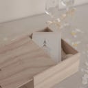 Eulenschnitt Erinnerungsbox Herz - 1 Stk