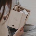 Eulenschnitt Erinnerungsbox Gänse - 1 Stk