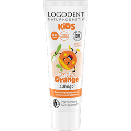 LOGONA Kids Zahngel Funny Orange - 75 ml
